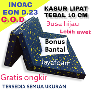 Kasur lipat Inoac Eon D23 Tebal 10 Cm Kasur Busa Inoac No 1 2 3 4 5 6 Semua Ukuran Ada Gratis Ongkir