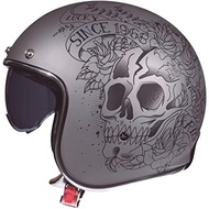 MT LE MANS 2 SV (SKULL & ROSES A2 MATT GREY)