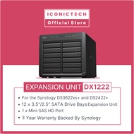 Synology DX1222 12-Bay Expansion Unit For the Synology DS3622xs+ and DS2422+
