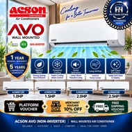 ACSON 1.0HP - 3.0HP BASIC WIFI NON-INVERTER AIR CONDITIONER A3WM10N A3WM15N A3WM20N A3WM25N A3WM30N
