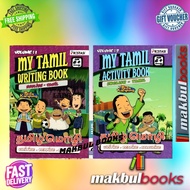 PRESTASI: MY TAMIL WRITING BOOK & ACTIVITY BOOK ENGLISH - TAMIL ~ AGE 6+