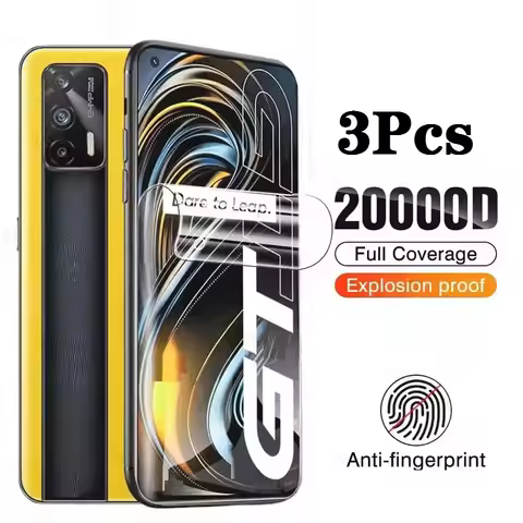 3PCS Hydrogel Film For Realme GT2 Pro GT Global Realme GT Neo Flash GT2 Explorer Master Edition Scre