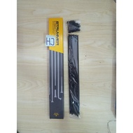 Spokes Strummer 262 mm 26 Stainless Steel Chrome and Black Federal Mini MTB Bike made in Taiwan