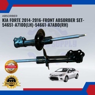 Kia Forte 2014-2016-Front Absorber Set-54651-A7100(LH)-54661-A7ABO(RH)