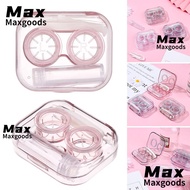 MAXG Contact Lenses  Travel Transparent Glasses Solution Bottle Container