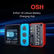 NEX Several Port  Charging Power Module For Aircraft Models Accommodates 6 Cells At Same Time