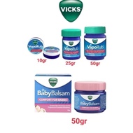 Vicks Vaporub/ Baby Balsam - 10g/25g/50g