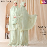 Mukena Termurah Mukena Nibras NM 019 Mukena Bahan Rayon Renda Perlengkapan Sholat