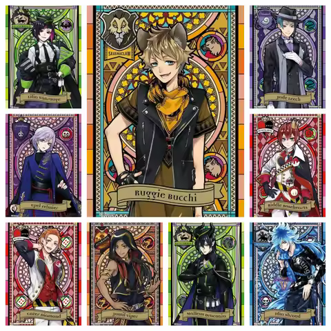 Twisted Wonderland AB Diamond Painting Kit 5D DIY Cartoon Diamond Embroidery Handmade Art Children's