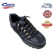 GOCO  QS76  SAFETY SHOES / But Kasut Kerja Keselamatan Asli Kulit Tulen Bertali Berkualiti !