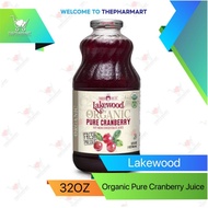 Lakewood Organic Pure Cranberry Juice Gluten Free (32 OZ)