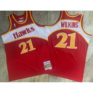 Dense Embroidery Basketball Jersey Vest Iverson Kobe Retro Jersey