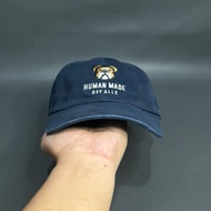 Human Made Men's Blue Dog Twill Cap Adjustable