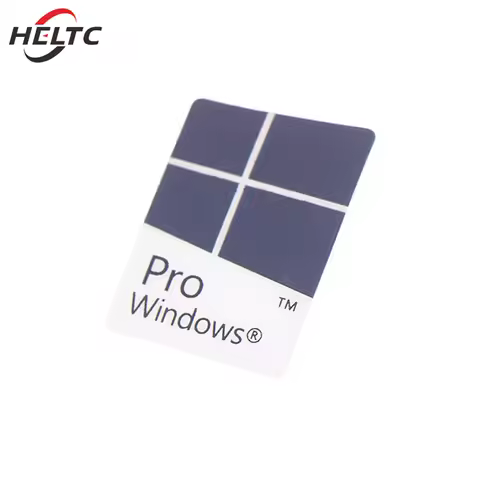 10pcs Blue Notebook Desktop Computer Windows10 Sticker WIN10 PRO Label