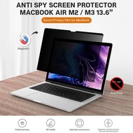 NEWEST - MacBook Air M2 13.6 inch A2681 Screen Guard Anti Spy Magnetic Privacy