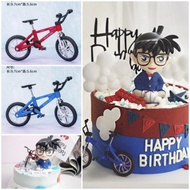 - Bicycle Cake Topper Decoration 脚踏车蛋糕装饰