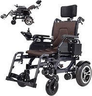 Luxurious and lightweight Fully Lying Elderly Automatic Wheelchair Electromagnetic Brake Foldable 30