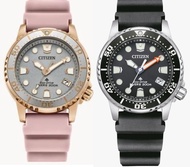【現貨】星辰 Citizen Promaster Diver 36,5 mm Silver-Tone Dial EO2023-00A  , Black Dial  EO2020-08E  光動能潛水錶