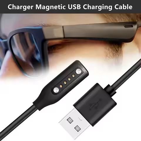 Magnetic Charging Dock For BOSE Frames Power Cable Power Adapter Smart Glasses Charger Wireless Char