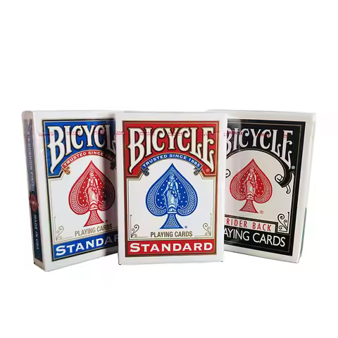 Magician Bicycle Rider Back Red/Blue Back Blank Face Playing Cards Gaff Deck Magic Cards Special Pro
