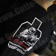 Ready Stock CQB CITY Training Army Fans Military Tactics Competition Off Short sleeved T-shirt Men's