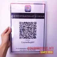 5pcs A4 A5 A6 A7 Paper Protective Card Case Transparent Hard Rubble Sleeve Clear PVC Document Notice