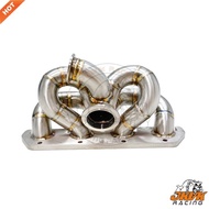 JKVK RACING 42mm OD 3mm Thick SS304 Vband Flange G olf5 EA888 EA113 2.0T T3 Exhaust Turbo Manifold F