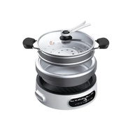 TOYOMI 4.5L Multi Cooker with Grill Pan &amp;Steamer MC 6969SS