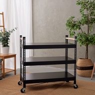 台灣製/優米/角鋼/推車/好室計劃- 三層推車角鋼架1836 三層中型