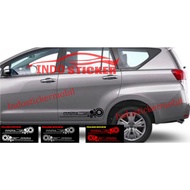 TOYOTA INNOVA CAR STICKERS CAR STICKER ACCESSORIES INNOVA REBORN SIDE DECALTOYOTA