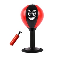 Desktop Punching Bag with Suction Cup Heavy Duty Stress Relief Boxing Speed Ball Kids Adults Reactio