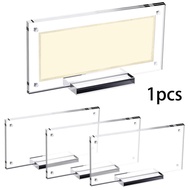 [mcfsnzwtxz1bw] Acrylic Dollar Bill Display Frame Premium, Protector, Sturdy, Easy to Install, Displ