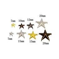 DIY Rivets Clothing Y2K Hole Shoes Slippers Accessories Hairpin Punk Phone Case Iron Five-pointed St
