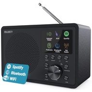 Internet Radio for Home with WiFi and AM/FM | DSP Speaker Perfect for Bedroom, Kitchen, and Living R