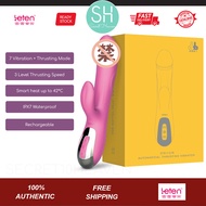 Leten Automatic Trusting Vibration Warm Masturbator Dildo ALAT PELANCAPAN UTK WANITA AUTOMATIC SEX T