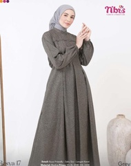 Resya 17 Gamis Nibras || Material Medina Terlaris