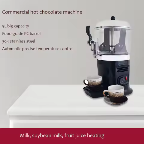 Commercial Hot Chocolate Machine Chocolate Mixer Hot Beverage Machine Soy Milk Milk Fruit Juice Heat