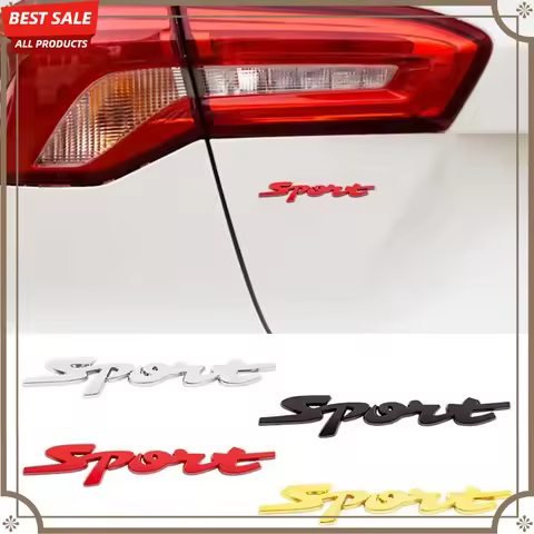 3D Metal Sport Car Emblem Badge Sticker for Fender Trunk Decoration Car accessories Suitable for BMW