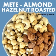 TRAIL MIX 3 NUTS 1KG CASHEW NUTS ALMOND HAZELNUT (PREMIUM QUALITY DIETCemilan)