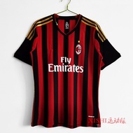 2013-14 AC Milan home football jersey retro football jersey shirts