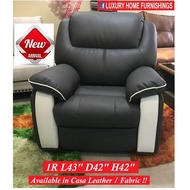 PANAMA, 1R ( Recliner) Sofa, Available in CASA LEATHER/ FABRIC, EXPORT SERIES RM 1,989 SAVE 30% HARI RAYA OFFER