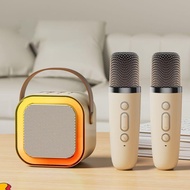 Actual Karaoke bluetooth speaker Wireless Dual Microphone with microphone wireless microphone speake