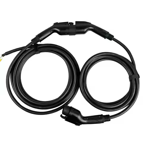 Type 1 SAE J1772 32A 7KW Charging Extension EV Cable Cord Extend Lengthen Cable Electric Vehicle Car