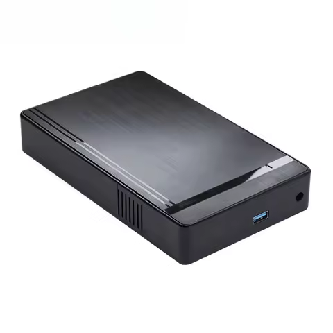 3.5-inch SATA hard drive enclosure USB 3.0 high-speed transfer hard drive enclosure external portabl