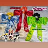 Powerpuff Girls Scrunchie Ribbon Tail