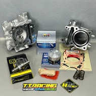 ชุดลูกเสื้อลูกไมตรอน+ฝาวาล์ว Pcx/คลิกคลิก125i-150i Pcx/Click ลูก58/59/60/61/62/63/64/65/66มิล สปริงว