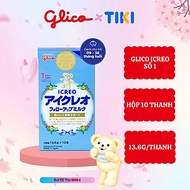 Sữa Glico Icreo Follow Up Milk (Icreo Số 1) - Hộp 10x13,6g/Thanh Tiện Dụng
