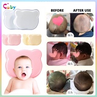 CUBY Flat Head Prevention Pillow infant pillow Organic Bamboo Memory Foam New borm to 3 Year old 100% Baby pillow