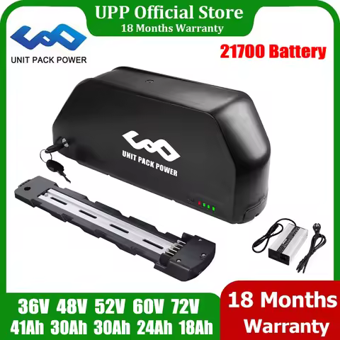 EBike Battery 21700 Hailong Polly 52V 48V 20Ah 24Ah 28Ah LG for Electric Bicycle 1500W 1000W 750W 50