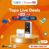 [ Watch Live & Grab Deal ] TP-Link Tapo 2K 5MP Colour Night Vision Smart Wireless Video Doorbell D23